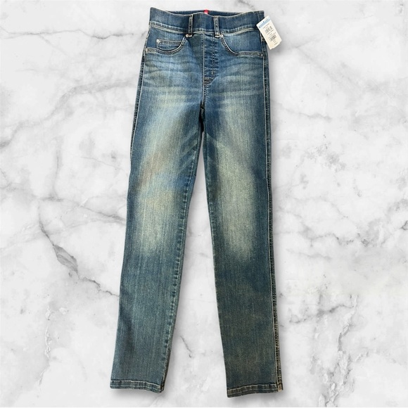 SPANX Denim - Spanx Women's Blue skinny pull on Jeans sz XS nwt #002